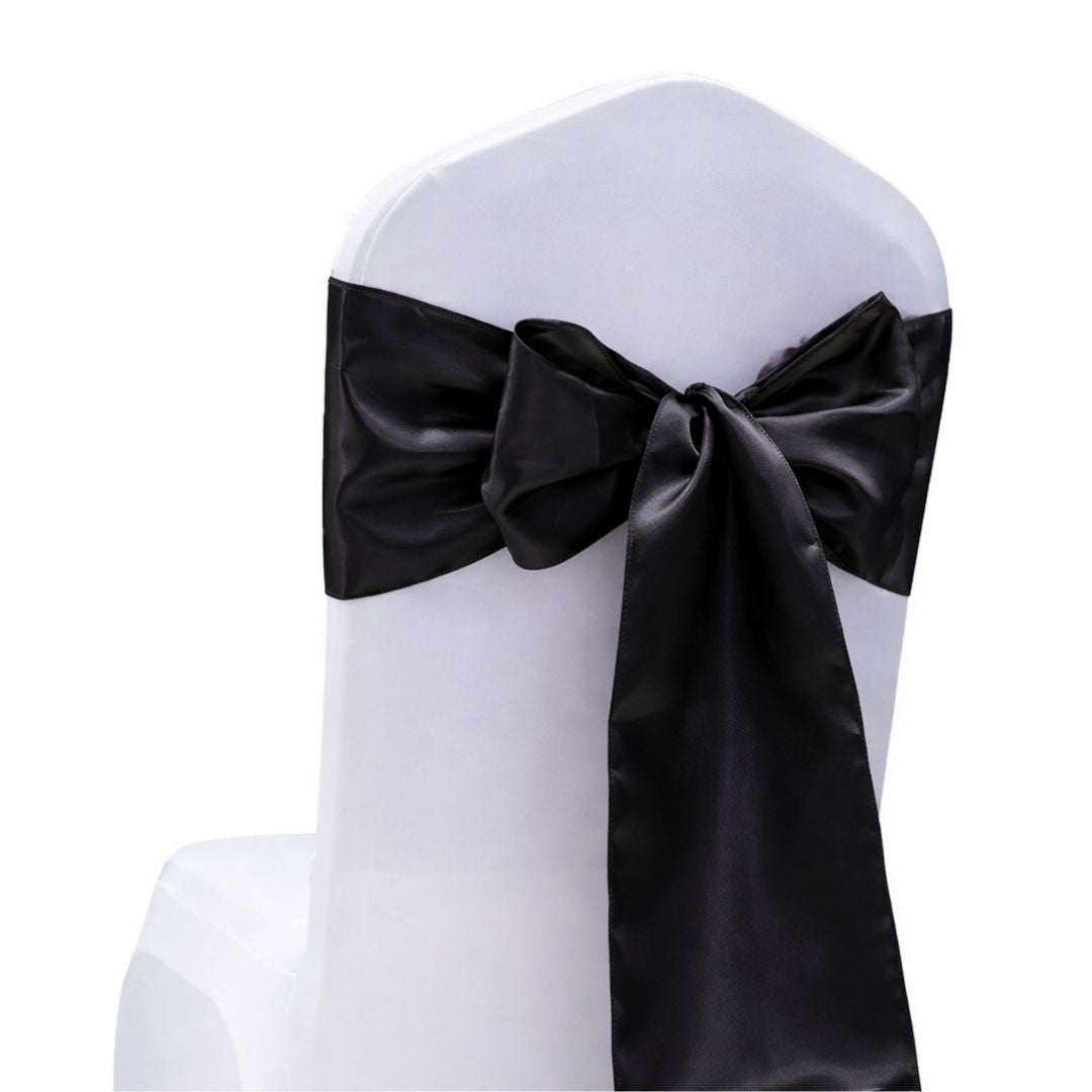Satin - Chair Bow - Ribbon Knot - Image 6