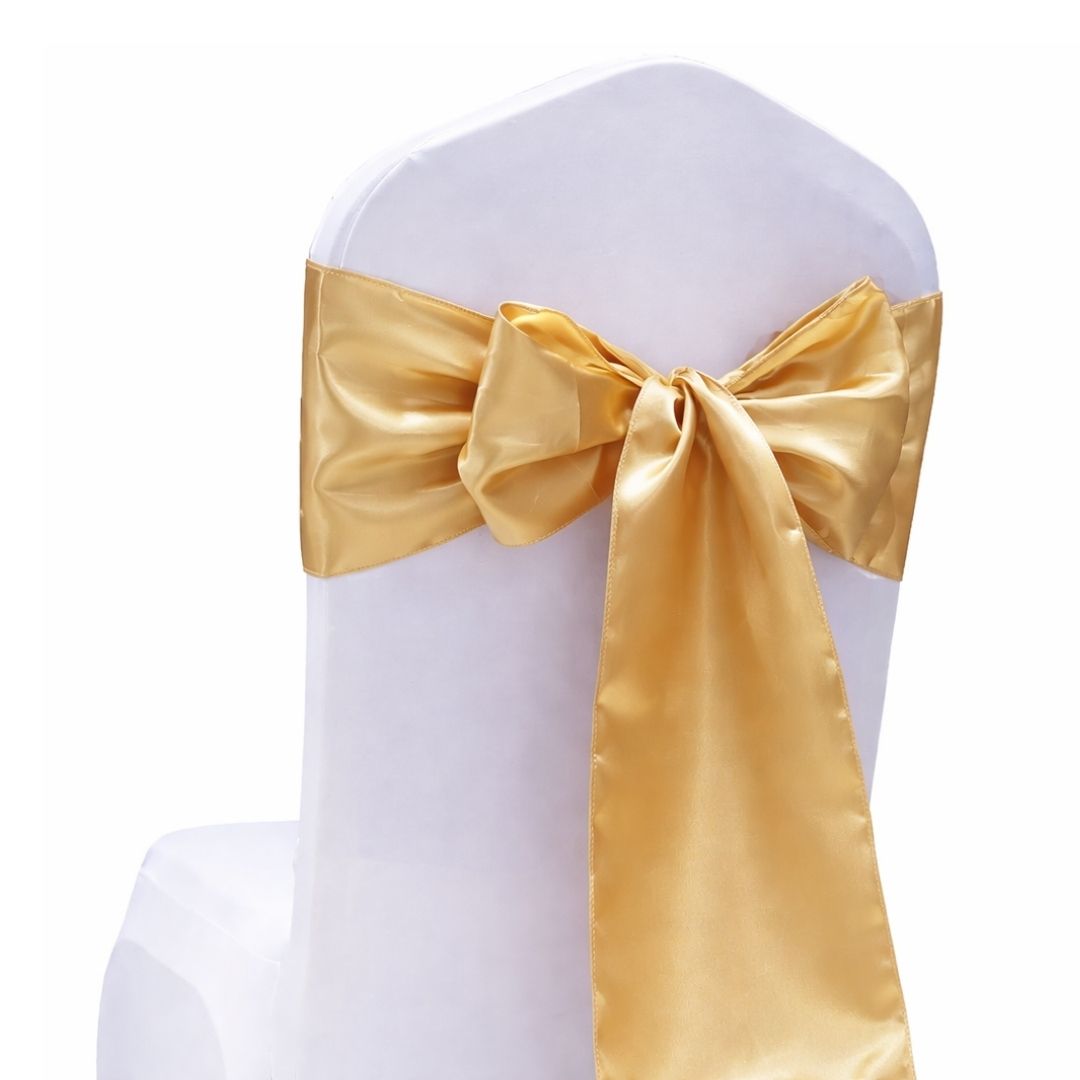 Satin - Chair Bow - Ribbon Knot - Image 5