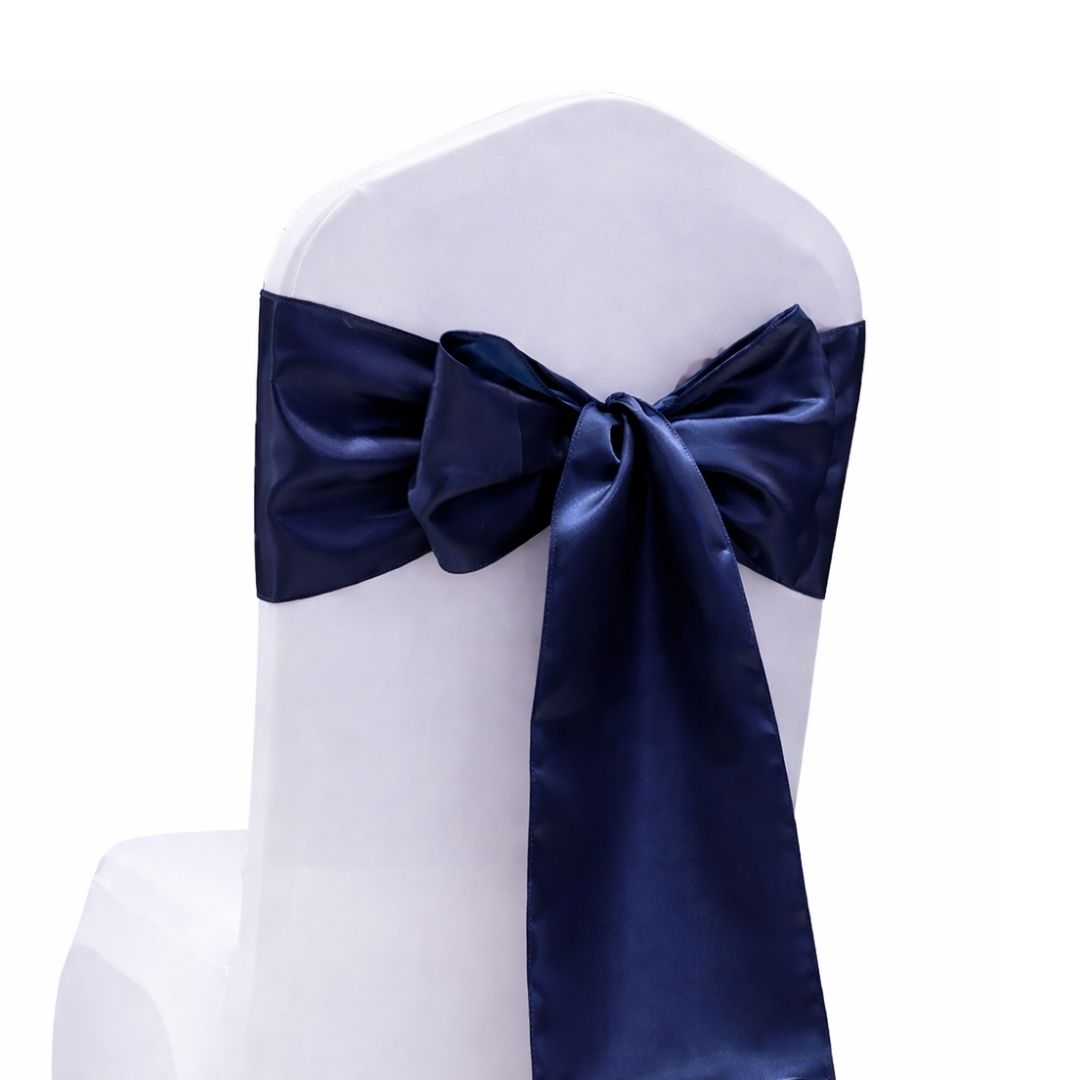 Satin - Chair Bow - Ribbon Knot - Image 4