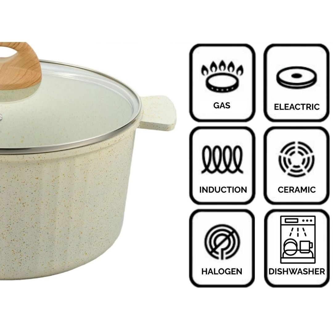 Chamomile 7-Piece Cookware Set - Image 7