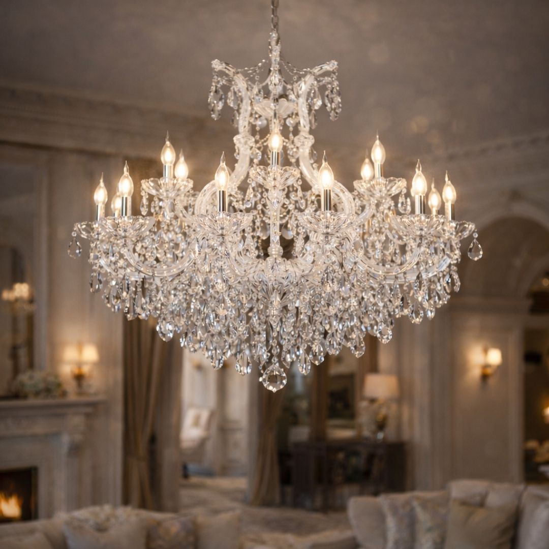 Chandelier Light - European Crystal - 9168 - Image 3