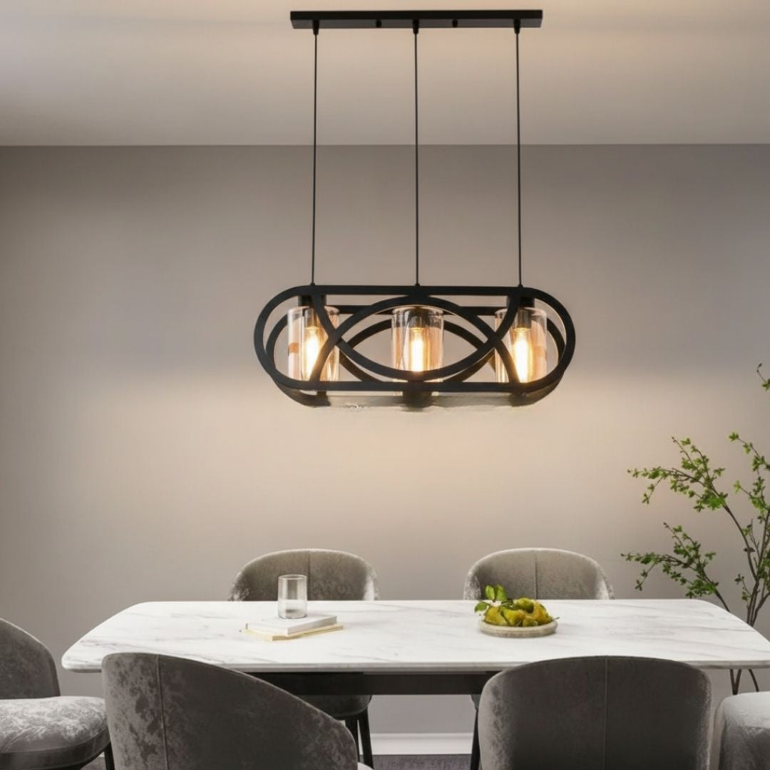 Pendant Light - Halo Metal LED / M1938-3 - Image 2