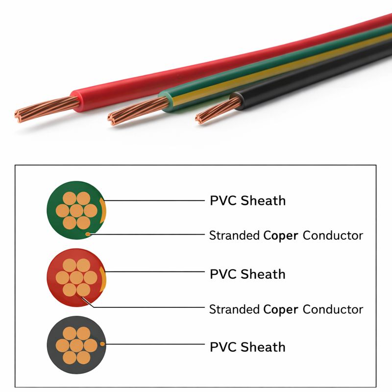 DOMESTIC cables HOUSE WIREGENERAL PURPOSE HOUSE WIRE Per meter and 100 meter
