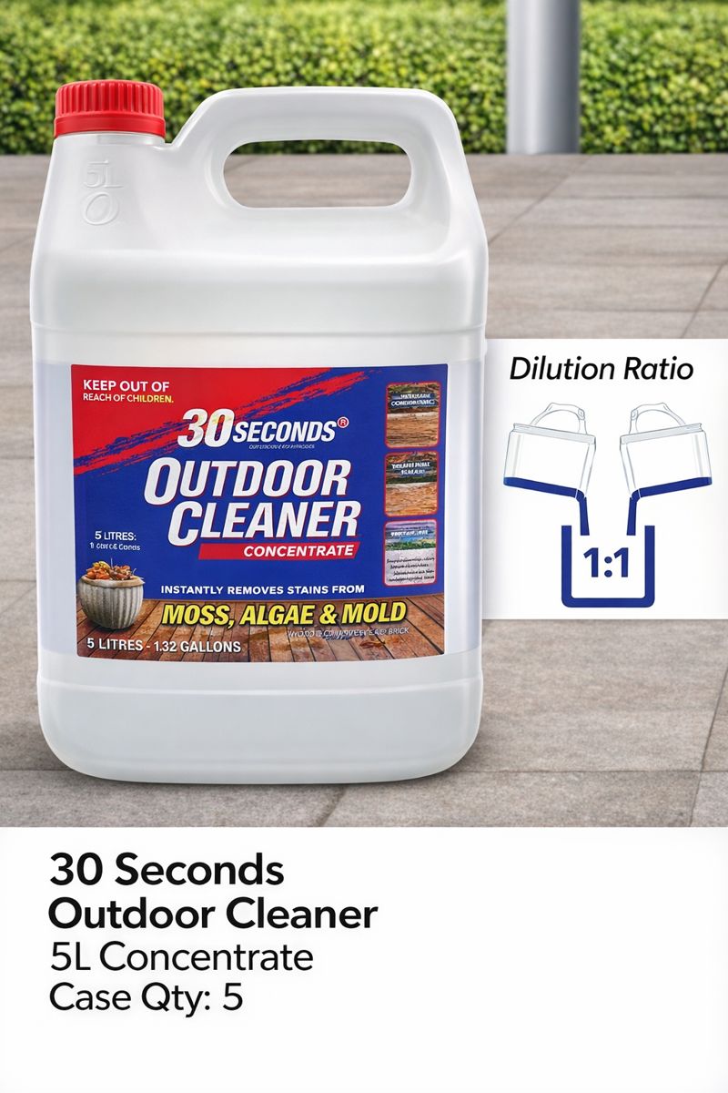 30 Seconds Outdoor Cleaner 5L Concentrate