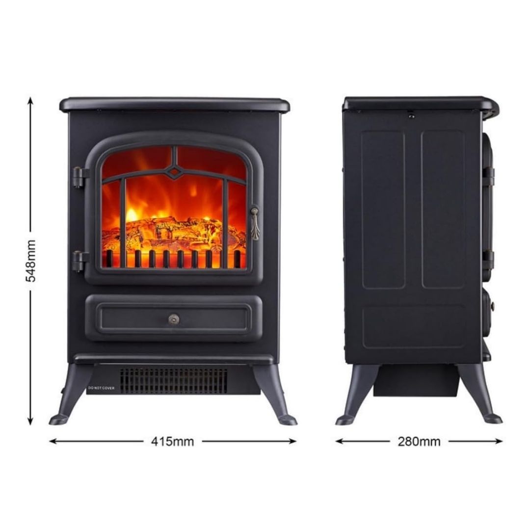 Condere - Electric Fireplace Heater - Kensington - Image 4