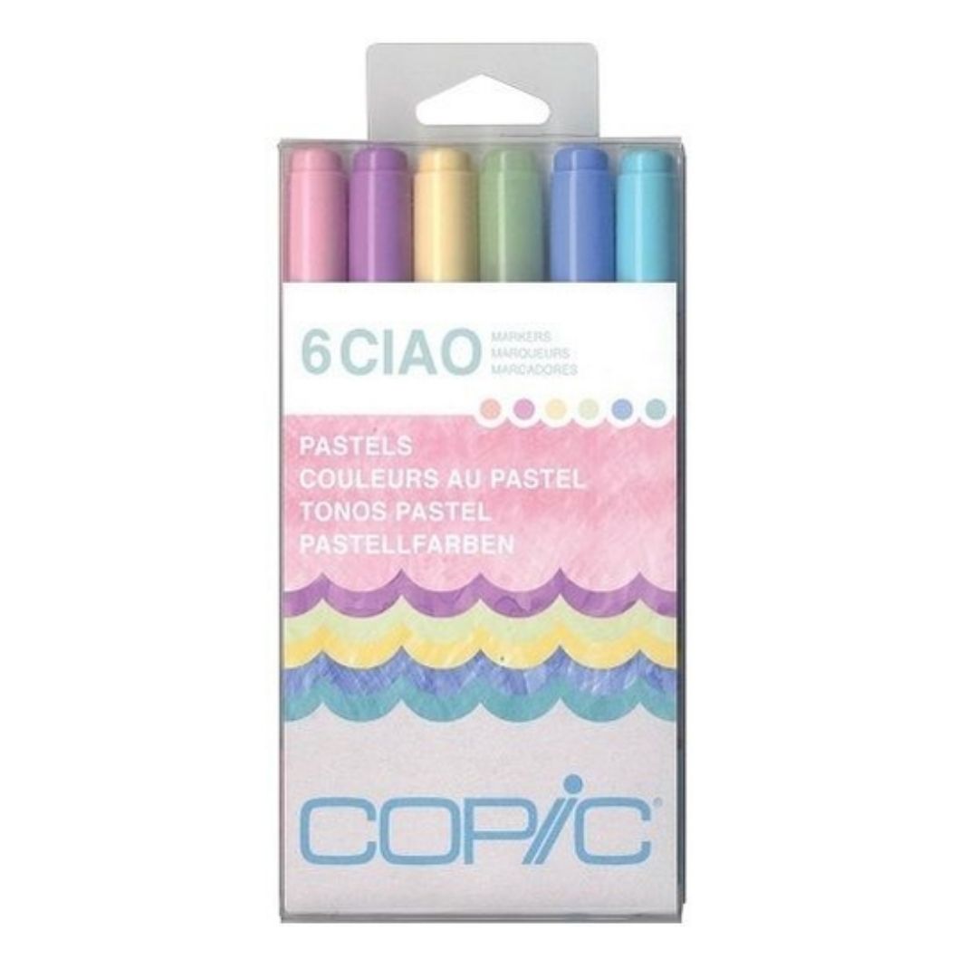 Copic - Ciao Pastel Marker Set - 6 Pc - Image 2