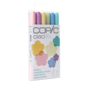 Copic - Ciao Pastel Marker Set - 6 Pc