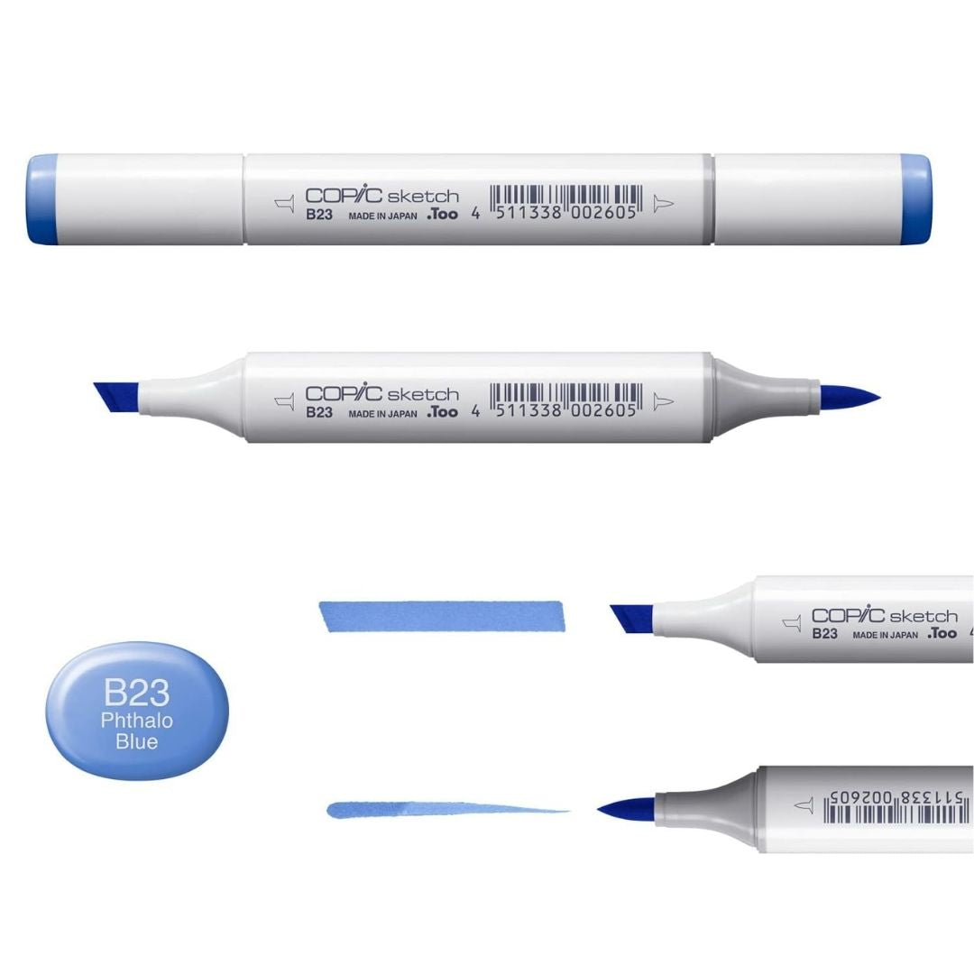 Copic - Sketch Gray Markers - 12pc - Image 7