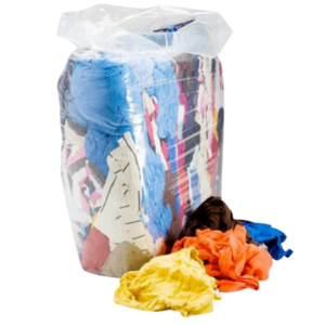 Cleaning Wipes Wypit Coloured Vesting “A” Cotton Rags per 5kg