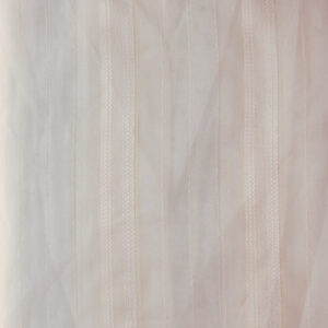 Ready Made Lace Sheer - Leno Stripe 5m