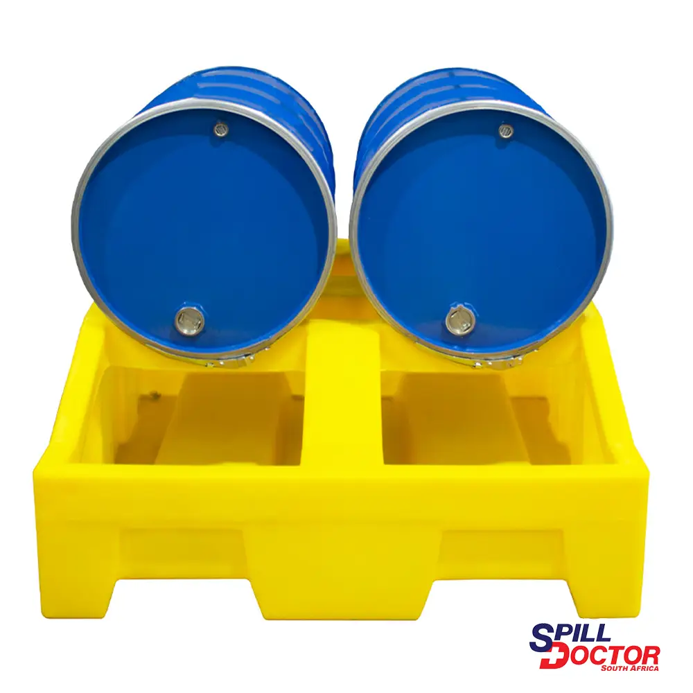 Drum Management System (Base only) 400L Capacity 1390mm x 1250mm x 490mm - Image 2