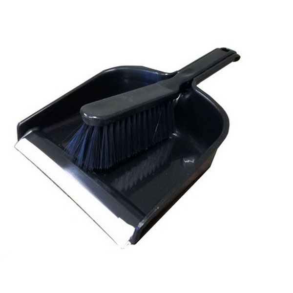 ARROW DUSTPAN & BRUSH SET – PLASTIC WHITE, BLUE, GREEN, RED, YELLOW, BLACK, GREY AND ORANGE - Image 2