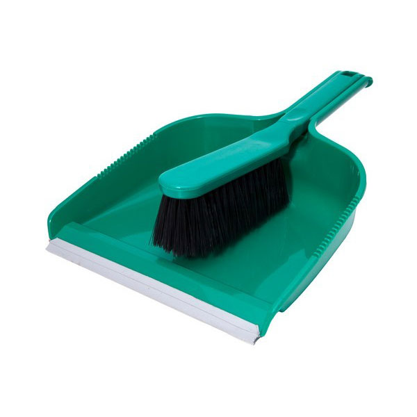 ARROW DUSTPAN & BRUSH SET – PLASTIC WHITE, BLUE, GREEN, RED, YELLOW, BLACK, GREY AND ORANGE - Image 3