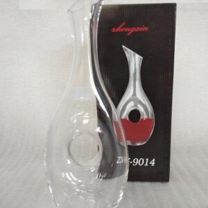 Glass Jug with Hole - 1 Litre - 37cm