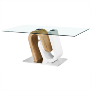 Dining Table Glass Top - Rectangle DT810