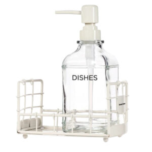 Soap Dispenser With Caddy - 2Pc Set