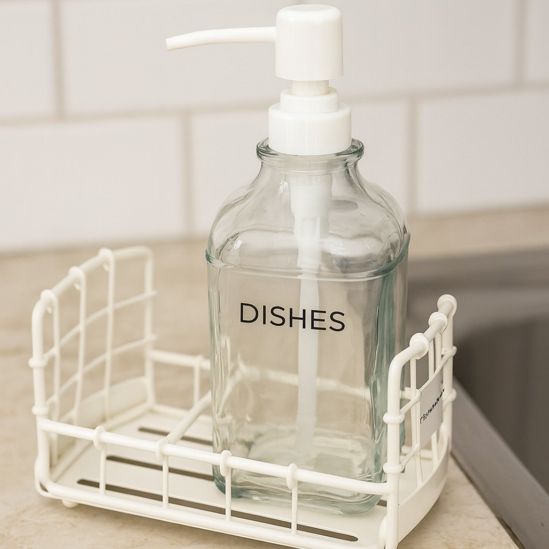 Soap Dispenser With Caddy - 2Pc Set - Image 3