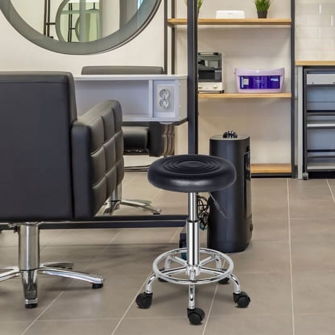 Rolling Barstool - Diyya - Image 4