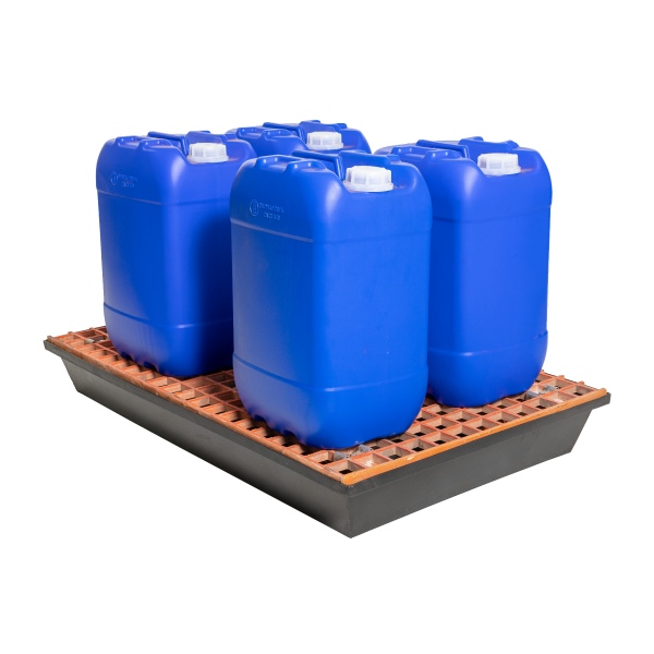 POLYETHYLENE DRIP TRAY WITH MESH – 1000MM x 600MM X 100MM