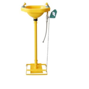 Pedastal Eye Wash – Terysafe Yellow – 12l/m