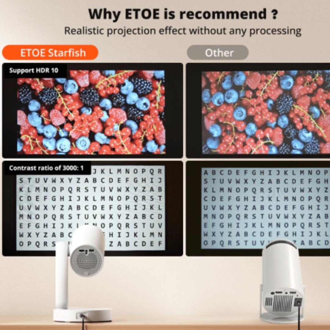 ETOE - Starfish Smart Projector 1080P - Image 7
