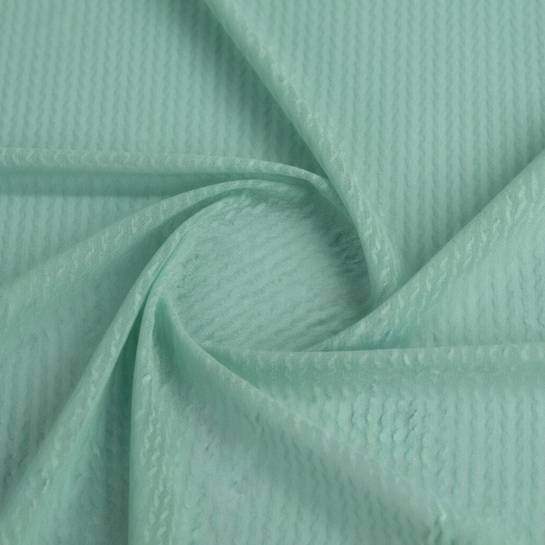 Fabric - Embossed Mesh Ribbon Weave - 150 cm - Image 8