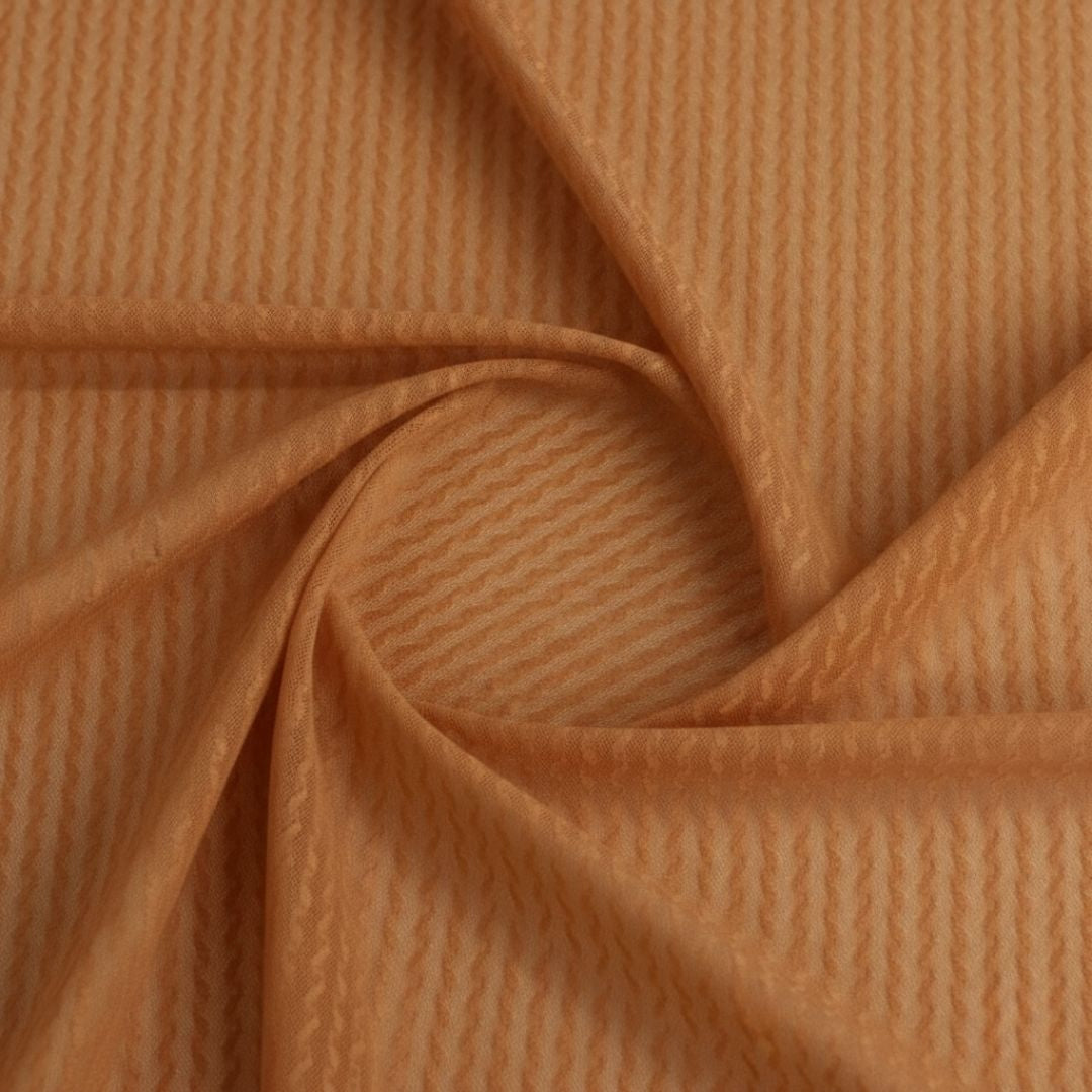 Fabric - Embossed Mesh Ribbon Weave - 150 cm
