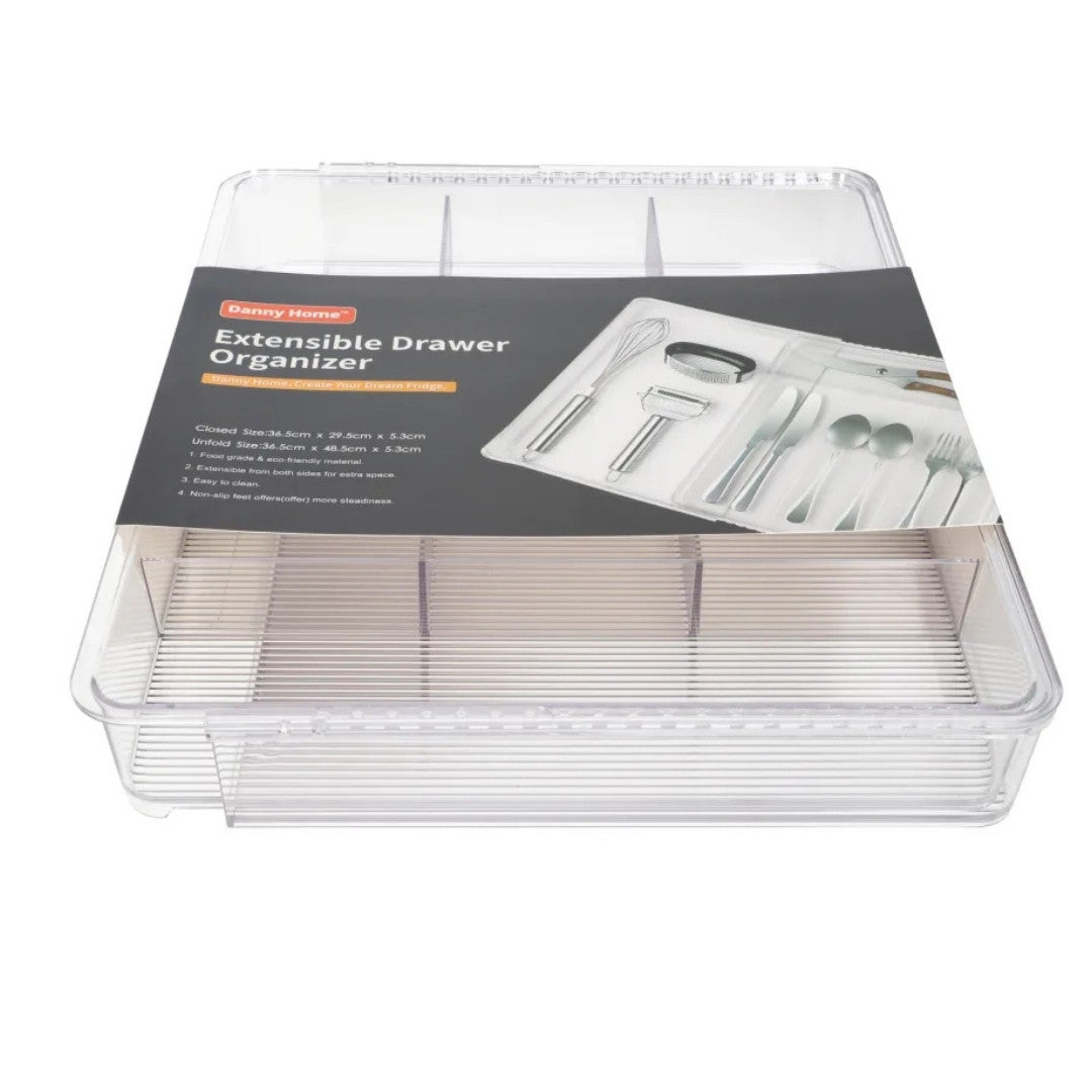 Acrylic Cutlery Tray- 36.5cm - Image 2