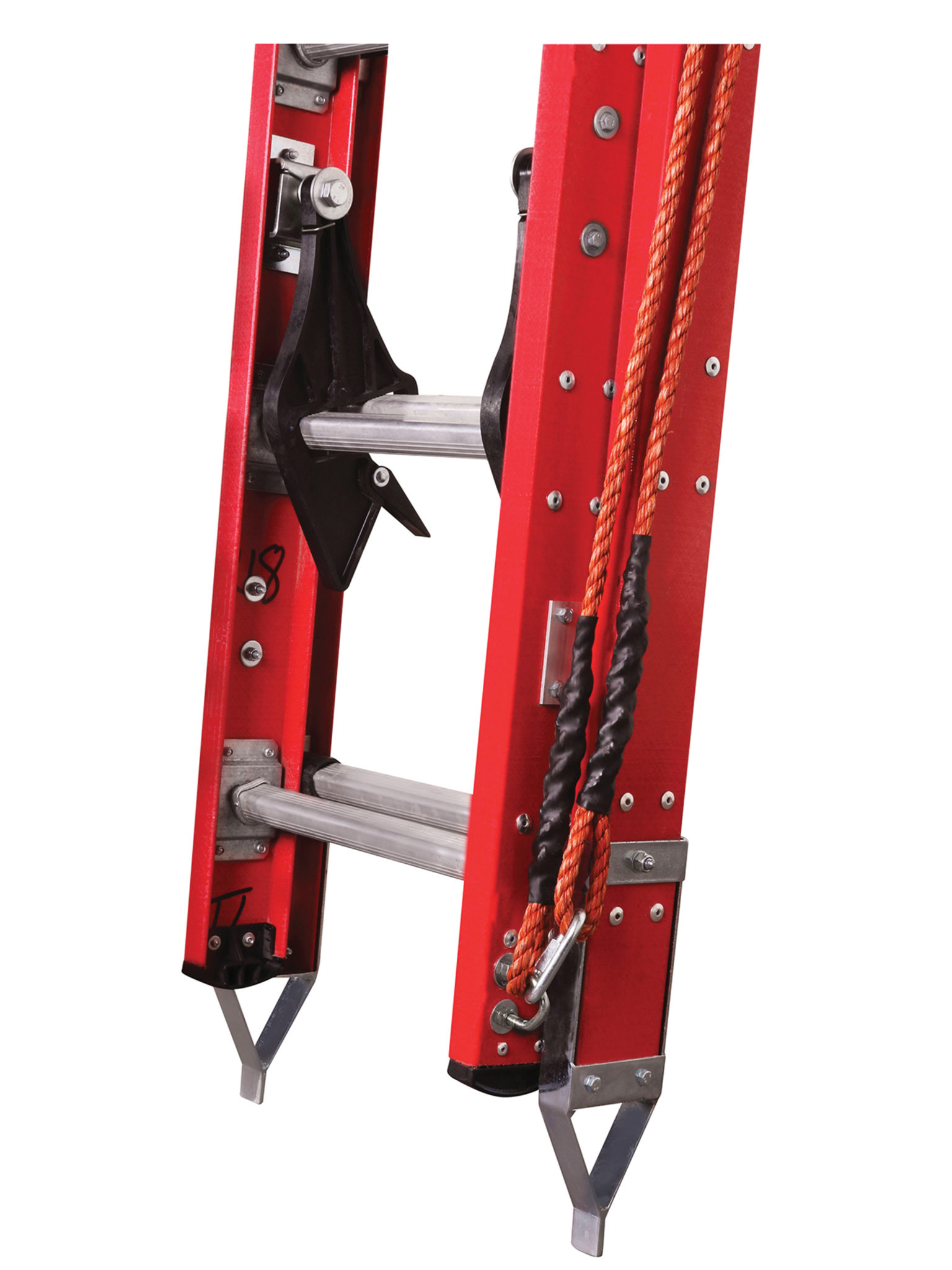 Industrial Duty Fibreglass Extension Ladder from 3.3m – 5.7m to 6.9m – 12.3m H/Duty FG Ext - Image 3