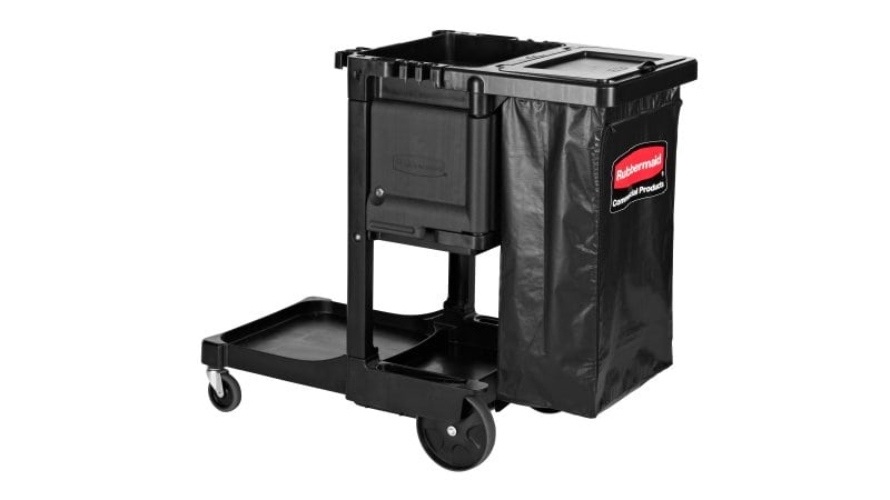 Rubbermaid janitorial trolley
