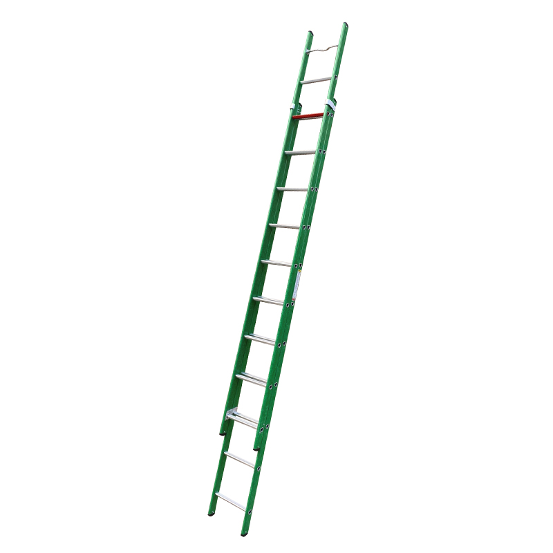 Commercial Fibreglass Push-up Extension Ladder – from 4,8m to 7,8m M/Duty FG Ext Ladder
