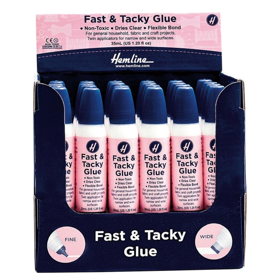 Hemline Fast & Tacky Fabric Glue - Image 2
