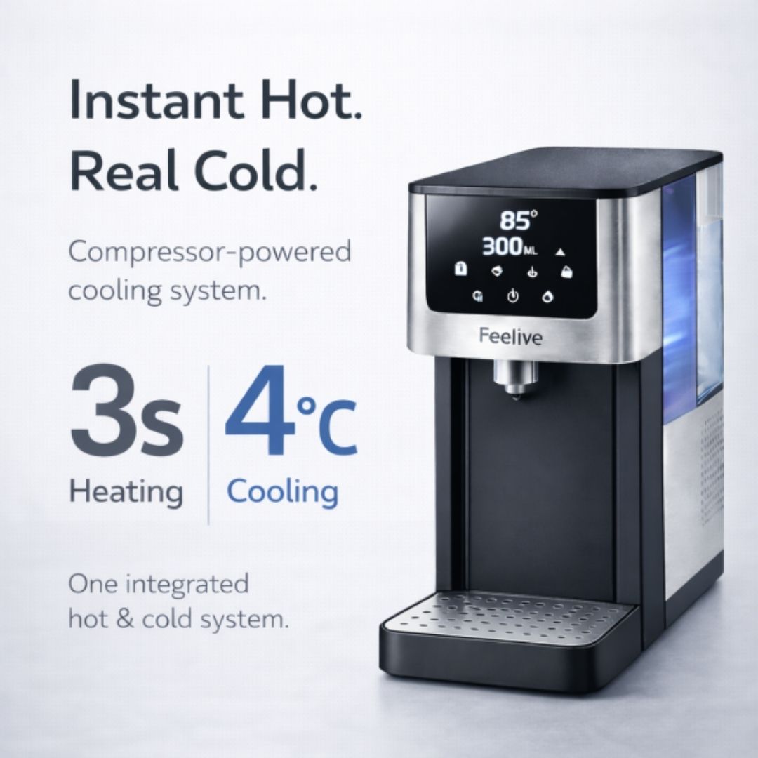 Feelive Hot & Cold Water Dispenser - 3.8L - Image 3