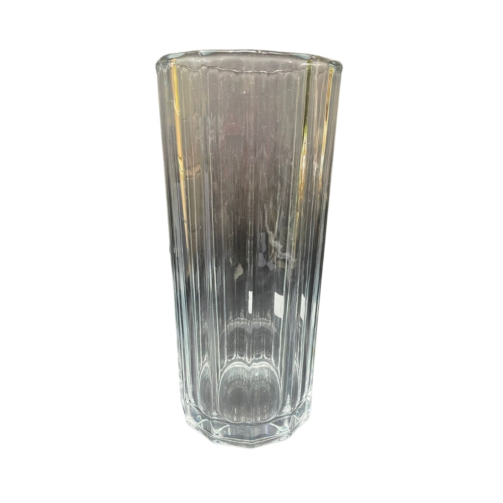 Fluted Glass Vase 29cm - Image 2