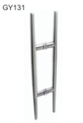 Stainless steel pull handles Pull handles available in: Polished Stainless Steel (PSS), Satin stainless Steel (SSS), Combination (PSS/SSS) GY 131A - Image 2