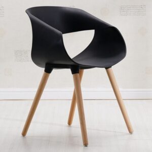 Giselle Wooden Leg Cafe Chair