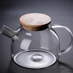 Kettle - Glass - Cork Lid