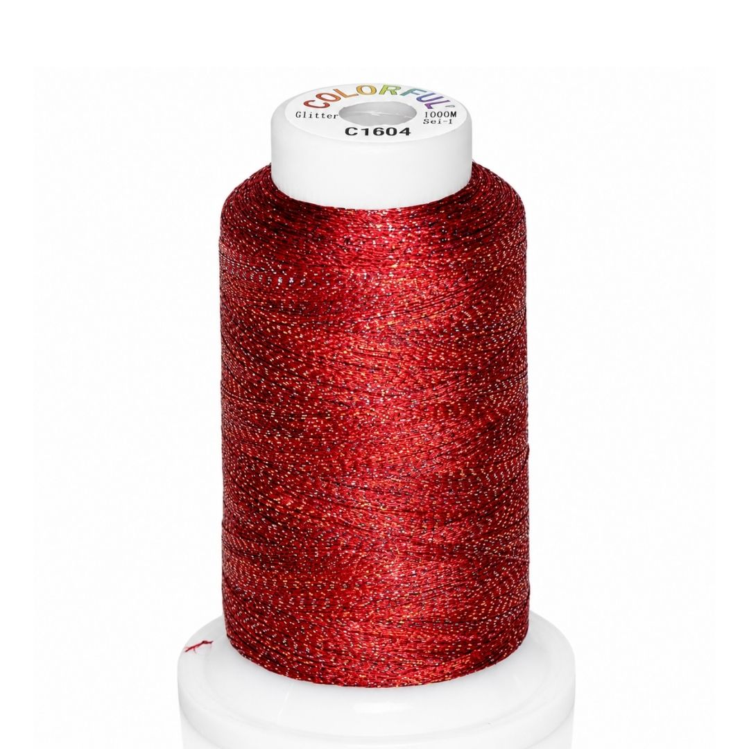 Threads - Colorful Glitter - 1000m - Image 5