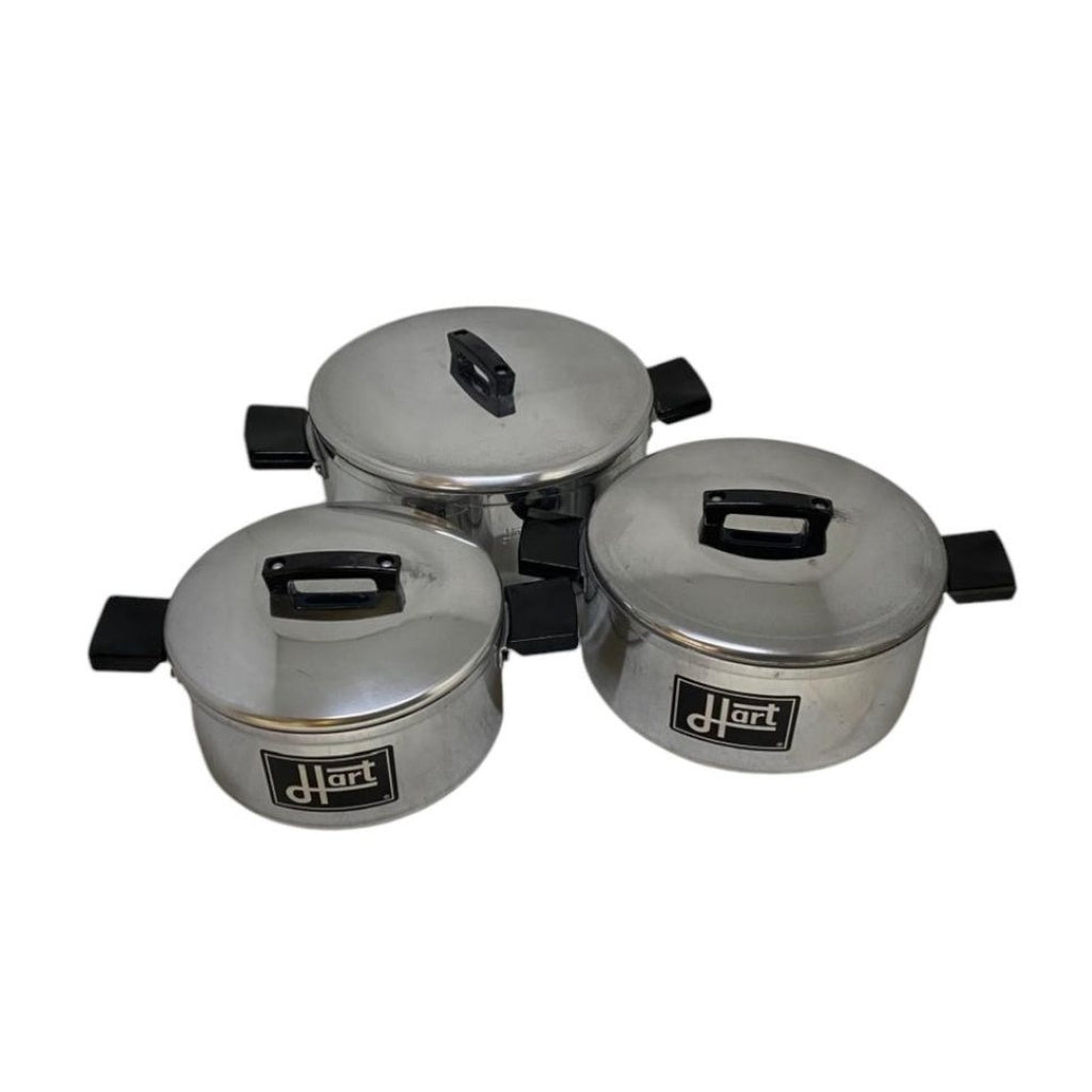 Hart 6pc Aluminium Casserole Pots Set J7 - Image 2