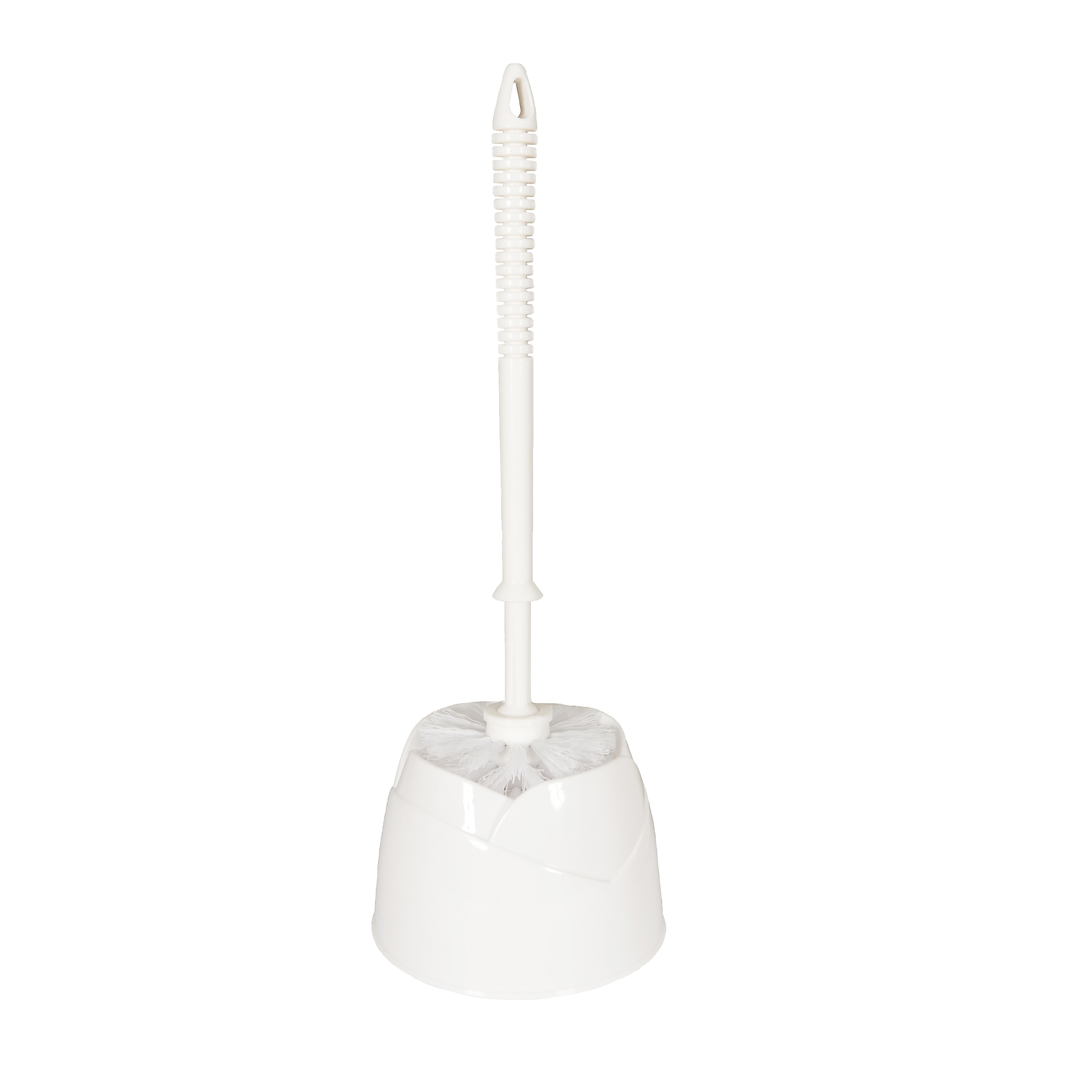 TOILET BRUSH SET – ROUND WHITE