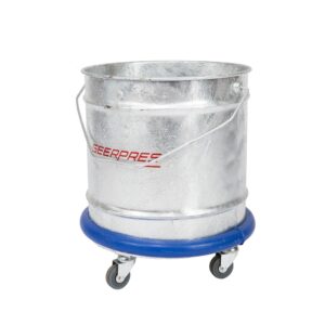 GEERPRES ECONO BUMPER BUCKET ON CASTORS – 28L
