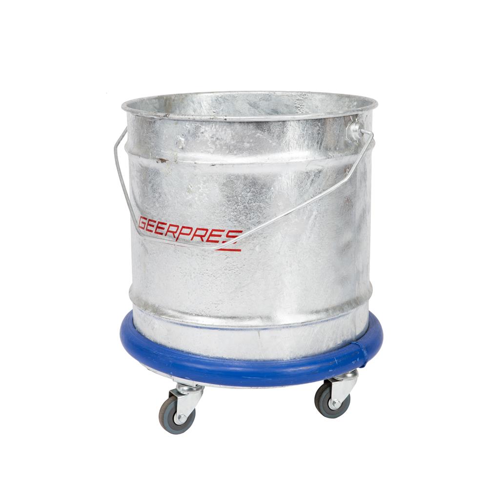 GEERPRES ECONO BUMPER BUCKET ON CASTORS – 28L