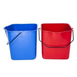 BUCKET ONLY 25Lt – Blue and Red