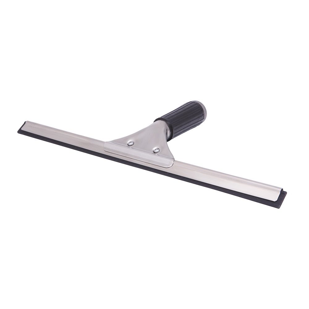 E-LINE WINDOW SQUEEGEE 35CM, 35cm WINDOW CHANNEL & RUBBER AND PRO HANDLE ONLY