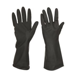 BLACK INDUSTRIAL GLOVES – Small, Medium, Large and X-Large