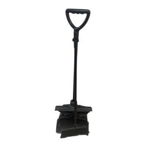 LONG HANDLE PLASTIC SCOOP with BROOM – HOODED