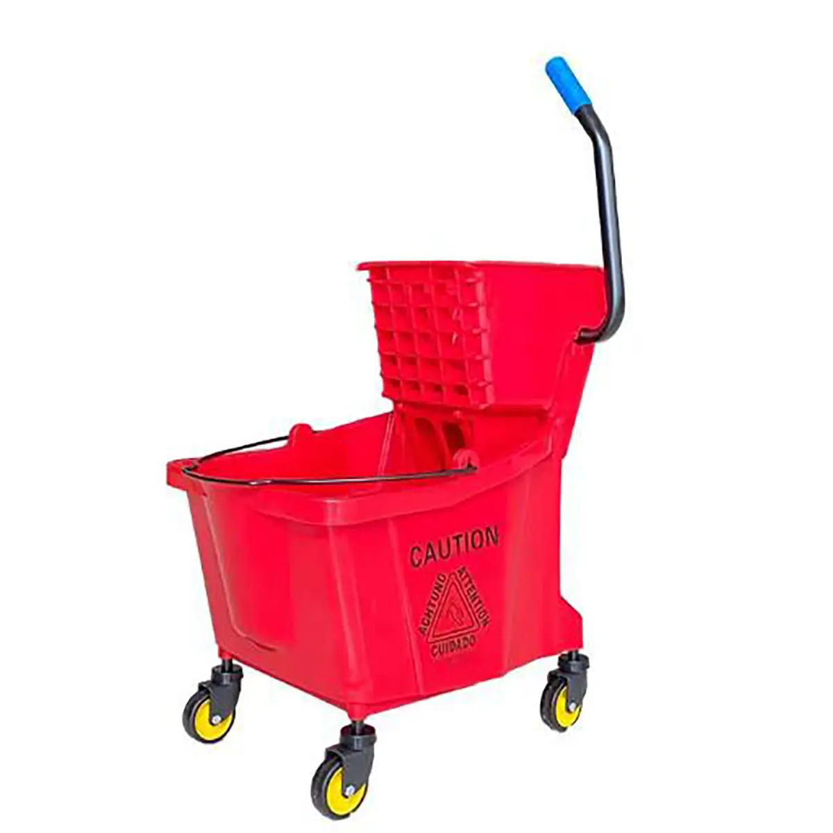 B-LINE 36lt BUCKET & WRINGER – Blue, Green, Red and Yellow