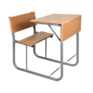 Primary Single Combination Desk 600X450X650mm (MDF) and (Saligna) -Sold in a (Pack of 5)