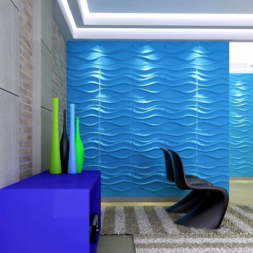 3D Wall Art - Lake 50cm x 50cm - Image 2