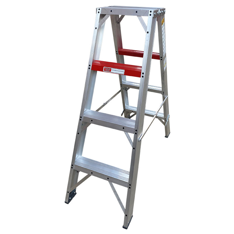 Double-Sided Aluminium Stepladder – from 1.2m to 3.6m - Image 3